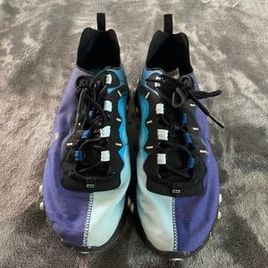 Super unique Nike react two toned shoes